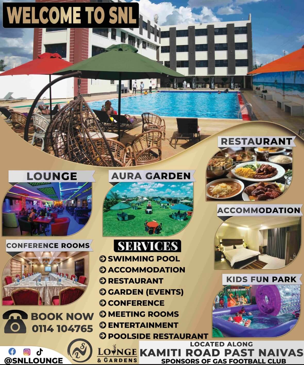 SNL Lounge and Gardens